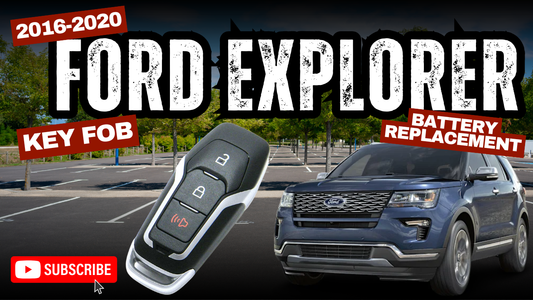 DIY Fix: 2017 Ford Explorer Key Fob Battery Replacement (2016–2020 Guide)
