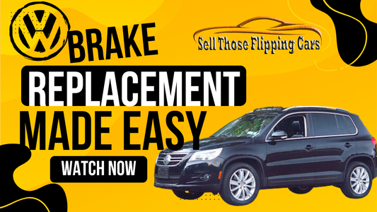 Front and Rear: 2011 Volkswagen Tiguan Brake Replacement Tutorial (Save Hundreds DIY)