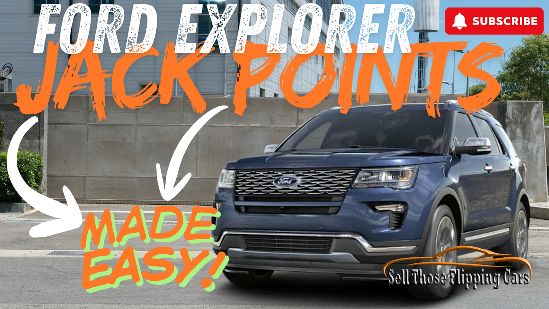 Stop Crushing Your Frame! The Exact 2017 Ford Explorer Jack Points (2011-2019 DIY Guide)
