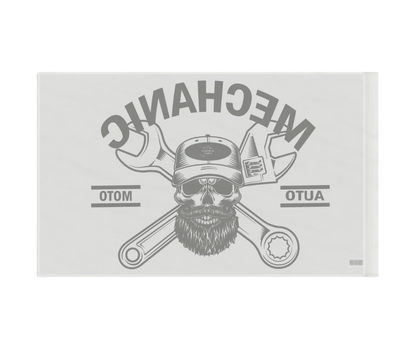 Wrench Army Mechanic Flag | Garage & Home Decor for Car Enthusiasts