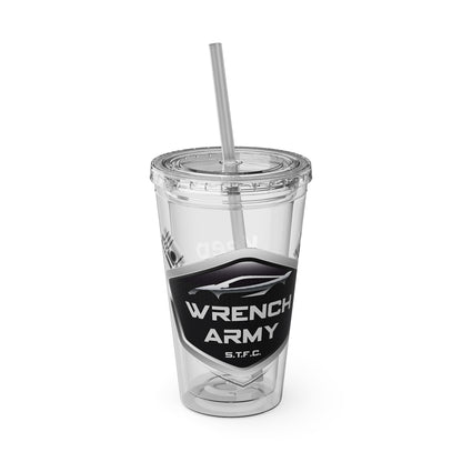 Wrench Army Sunsplash Tumbler with Straw