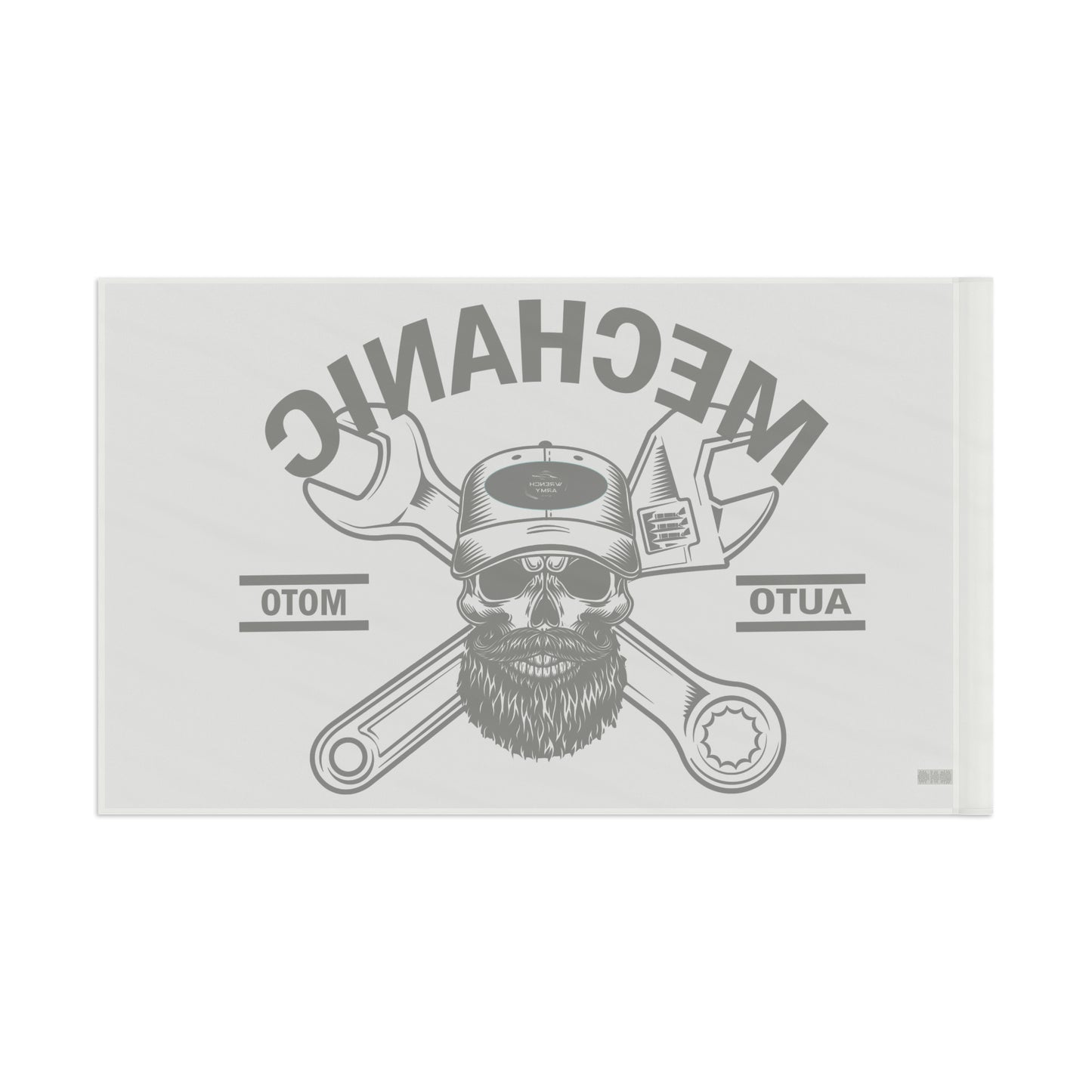 Wrench Army Mechanic Flag | Garage & Home Decor for Car Enthusiasts