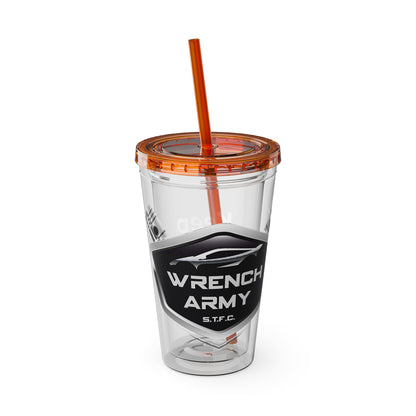 Wrench Army Sunsplash Tumbler with Straw