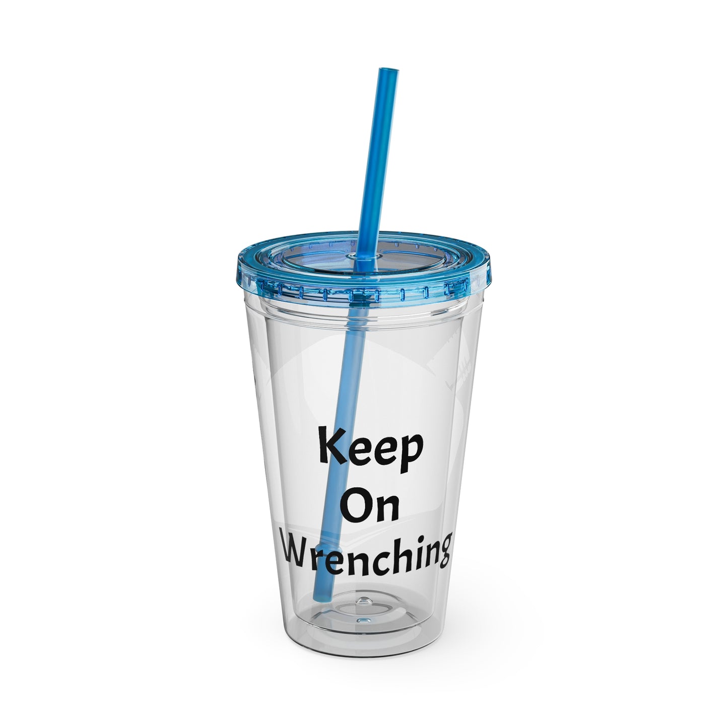 Wrench Army Sunsplash Tumbler with Straw