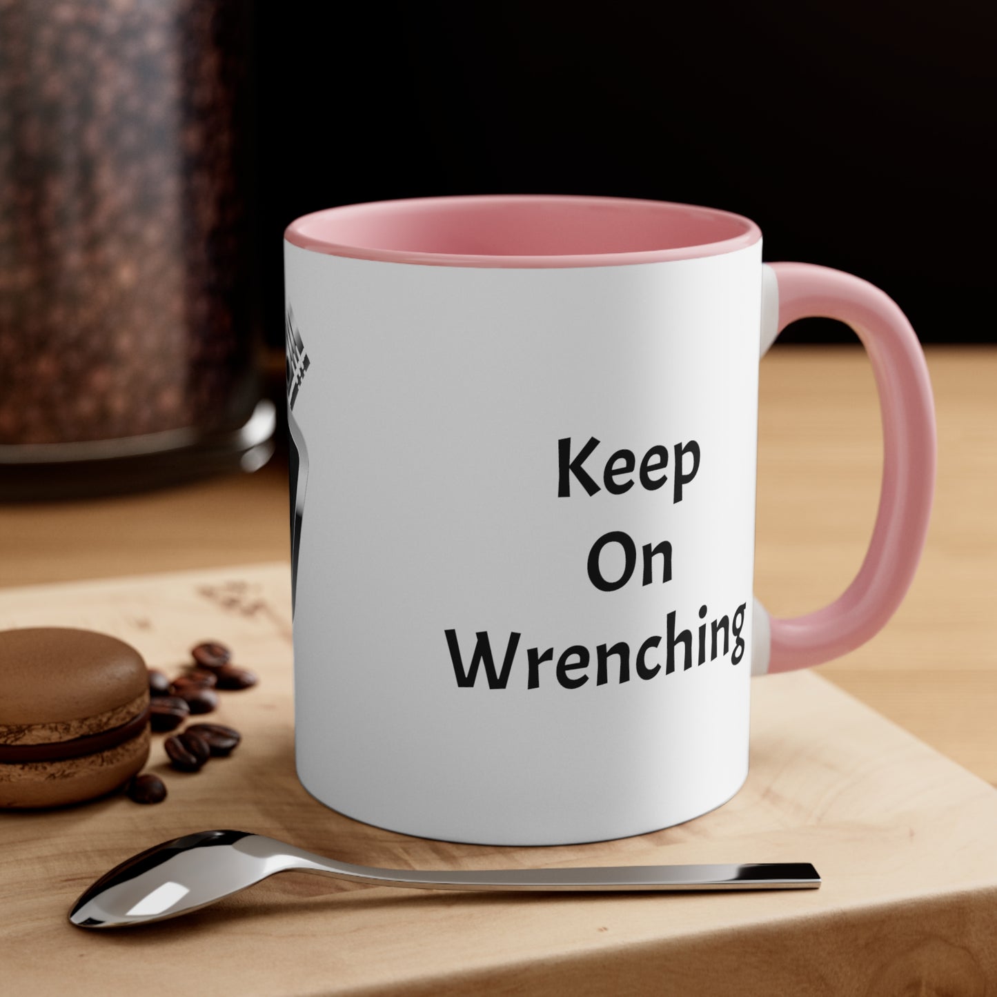 Wrench Army Coffee Mug | Two-Tone Ceramic Cup for Mechanics & Gearheads