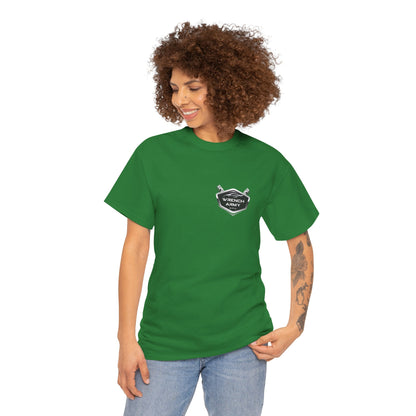 Wrench Army: The "Lead Tech" Skeleton Mechanic Tee