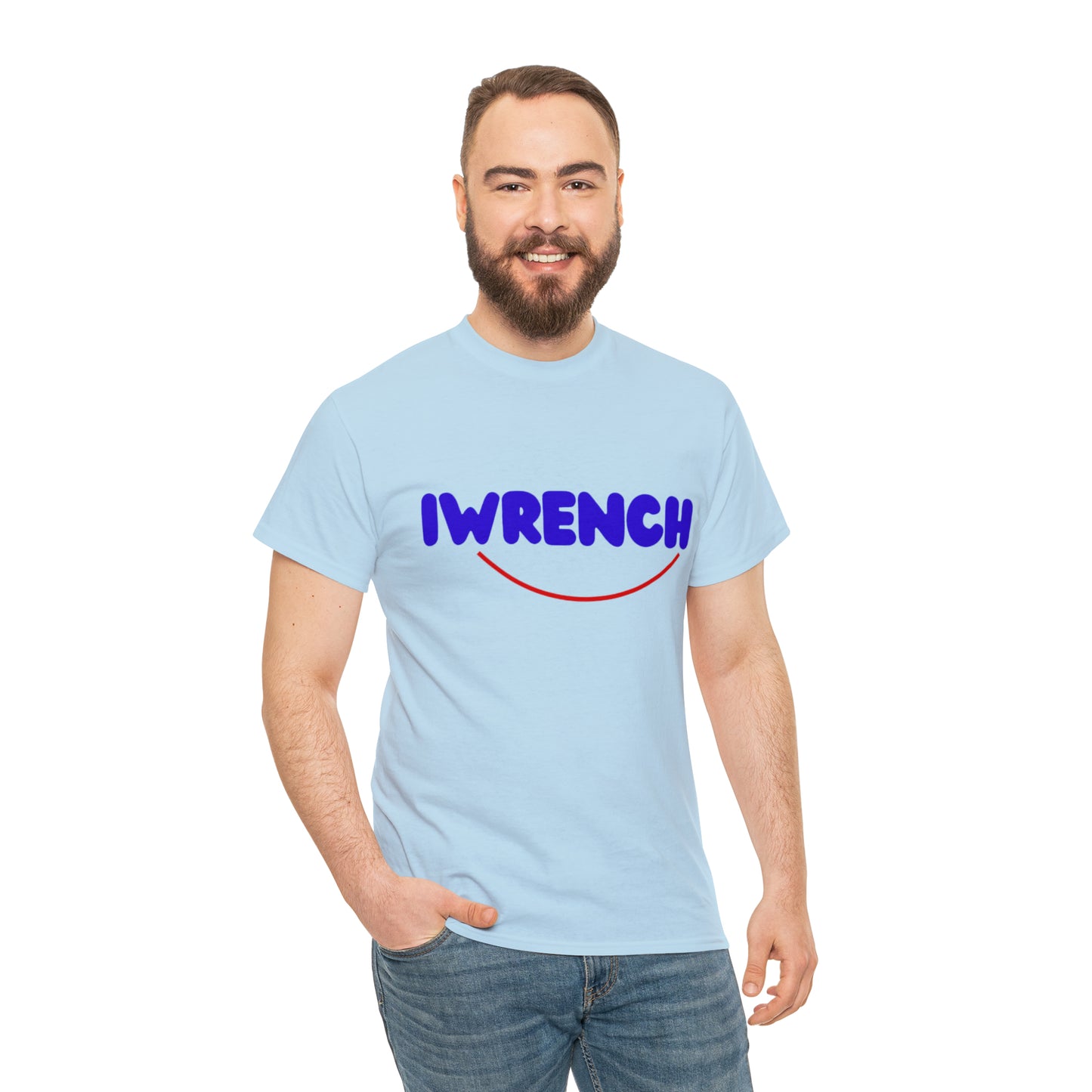 IWRENCH Tee | Classic Cotton Mechanic T-Shirt for DIY Auto Enthusiasts
