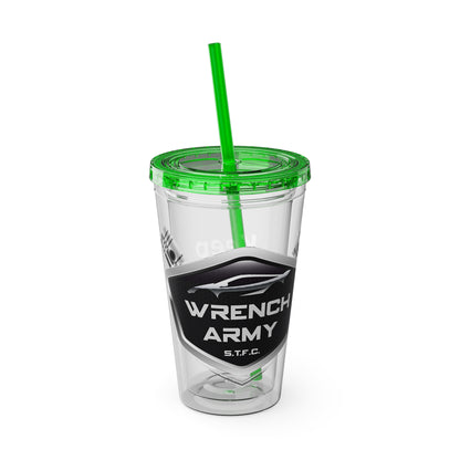 Wrench Army Sunsplash Tumbler with Straw