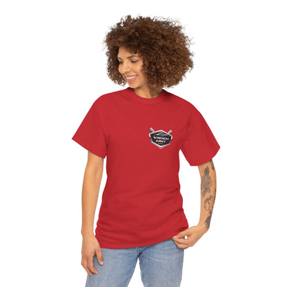 Wrench Army: The "Lead Tech" Skeleton Mechanic Tee