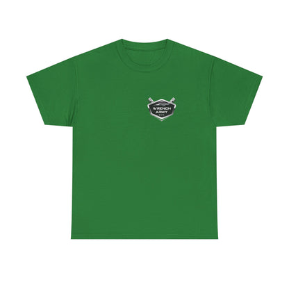 Wrench Army: The "Lead Tech" Skeleton Mechanic Tee
