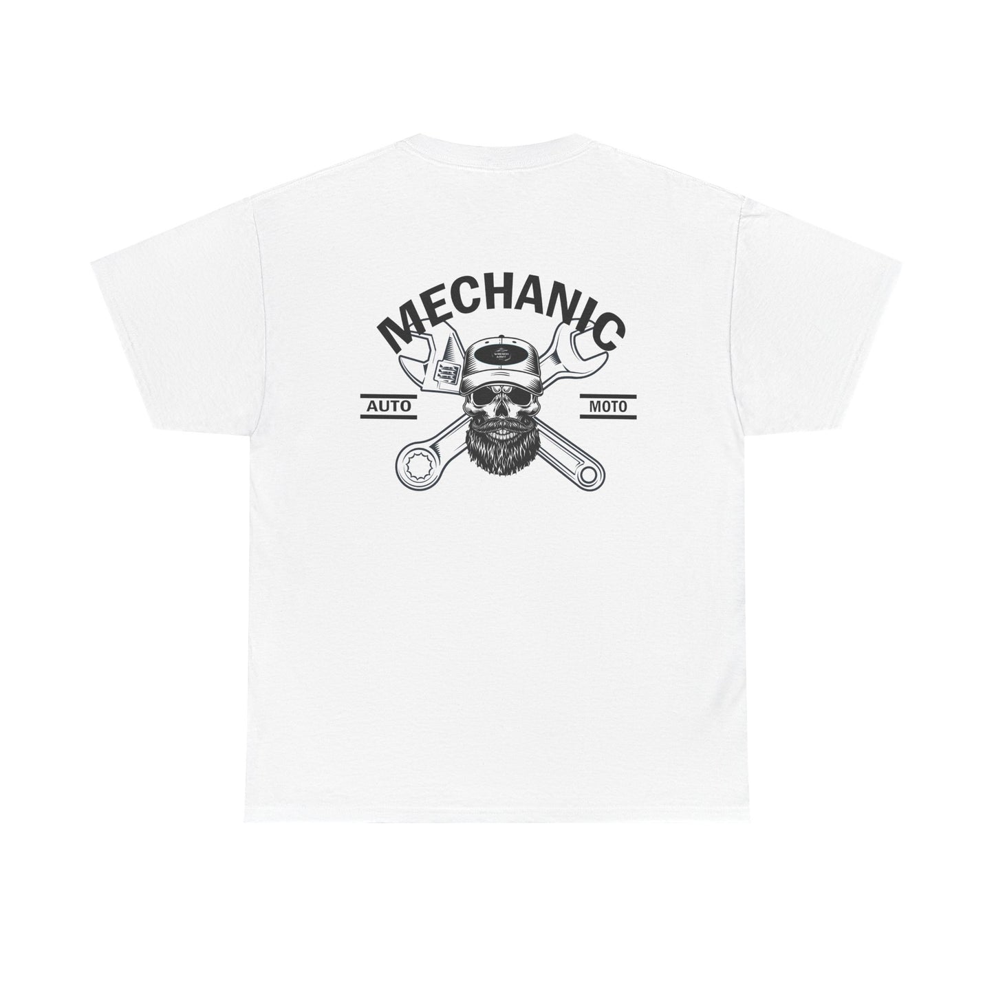 Wrench Army: The "Lead Tech" Skeleton Mechanic Tee