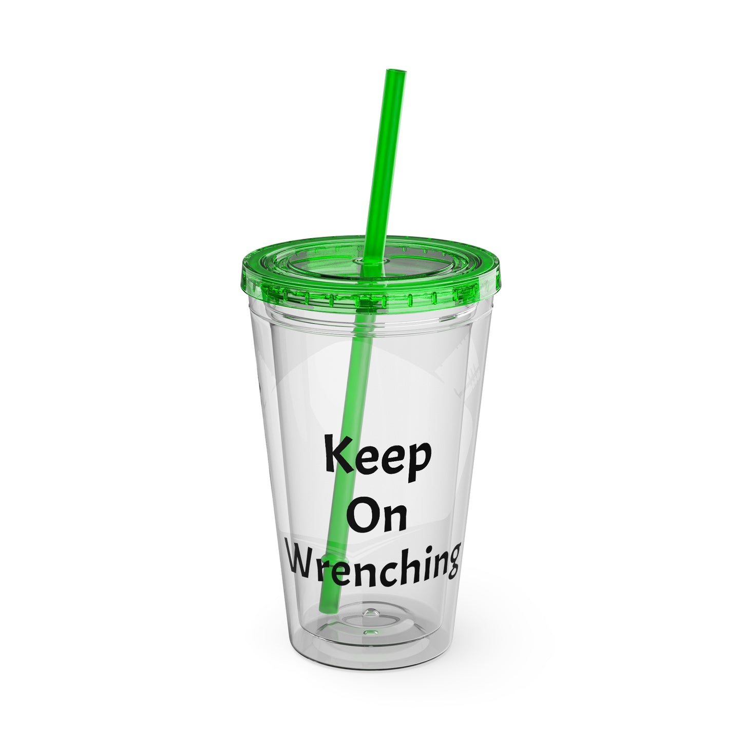 Wrench Army Sunsplash Tumbler with Straw