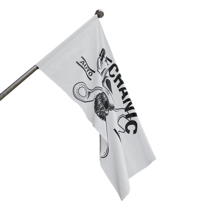 Wrench Army Mechanic Flag | Garage & Home Decor for Car Enthusiasts
