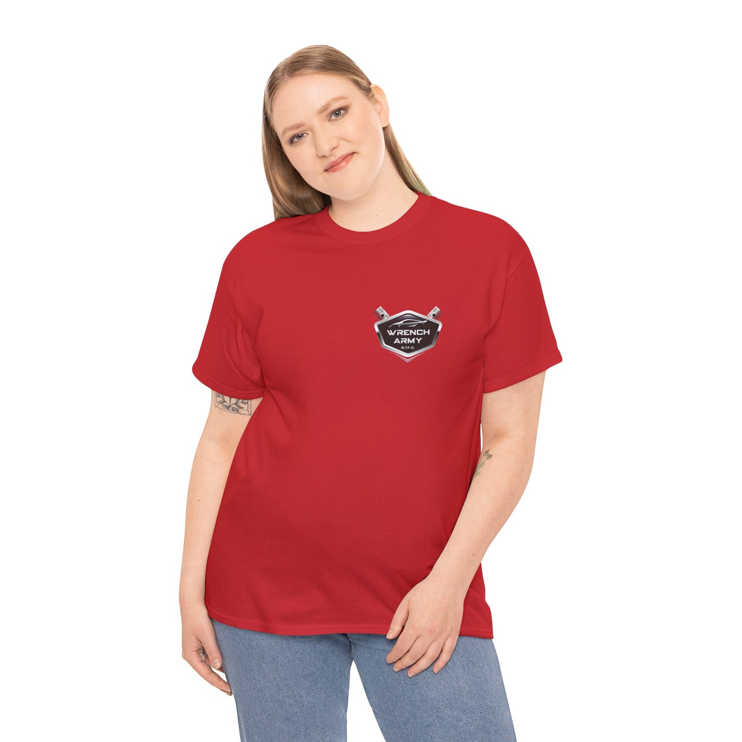 Wrench Army: The "Lead Tech" Skeleton Mechanic Tee