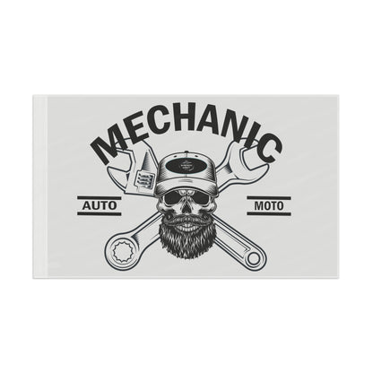 Wrench Army Mechanic Flag | Garage & Home Decor for Car Enthusiasts