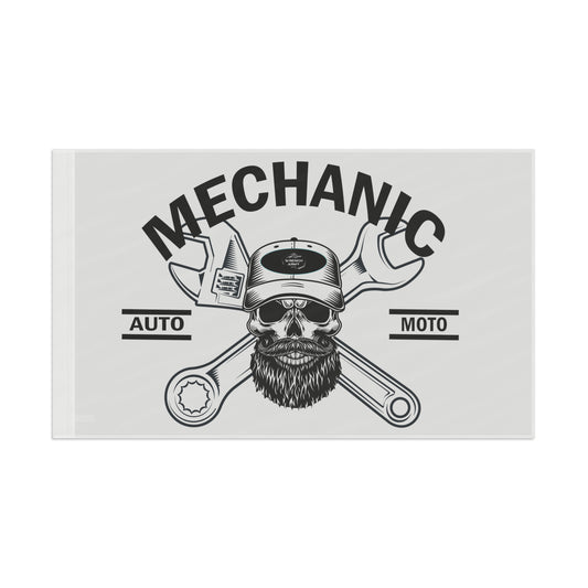 Wrench Army Mechanic Flag | Garage & Home Decor for Car Enthusiasts