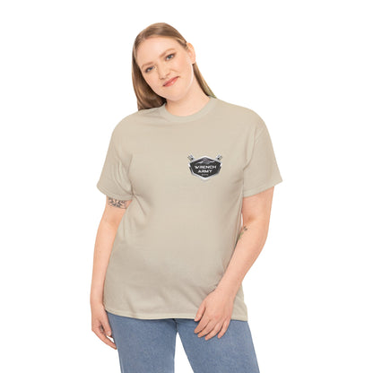 Wrench Army: The "Lead Tech" Skeleton Mechanic Tee