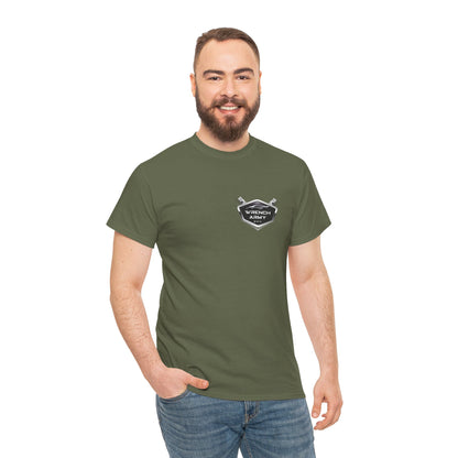 Wrench Army: The "Lead Tech" Skeleton Mechanic Tee