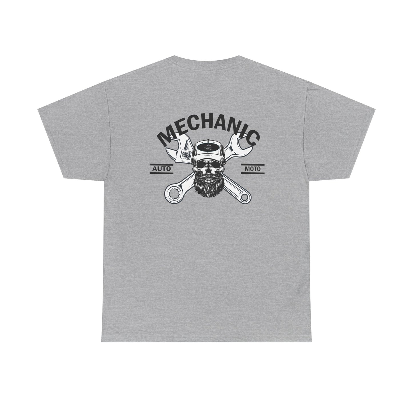 Wrench Army: The "Lead Tech" Skeleton Mechanic Tee