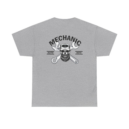 Wrench Army: The "Lead Tech" Skeleton Mechanic Tee