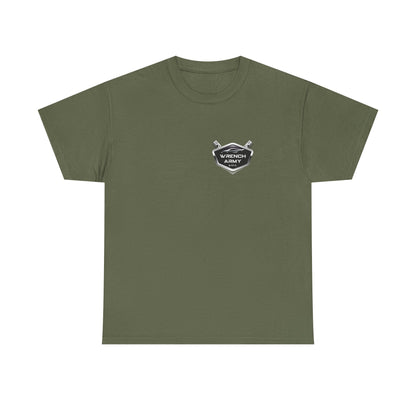 Wrench Army: The "Lead Tech" Skeleton Mechanic Tee