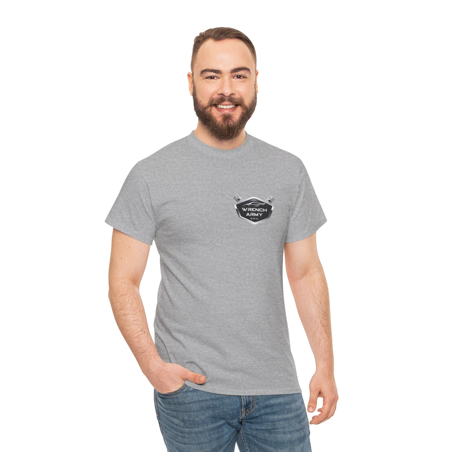 Wrench Army: The "Lead Tech" Skeleton Mechanic Tee