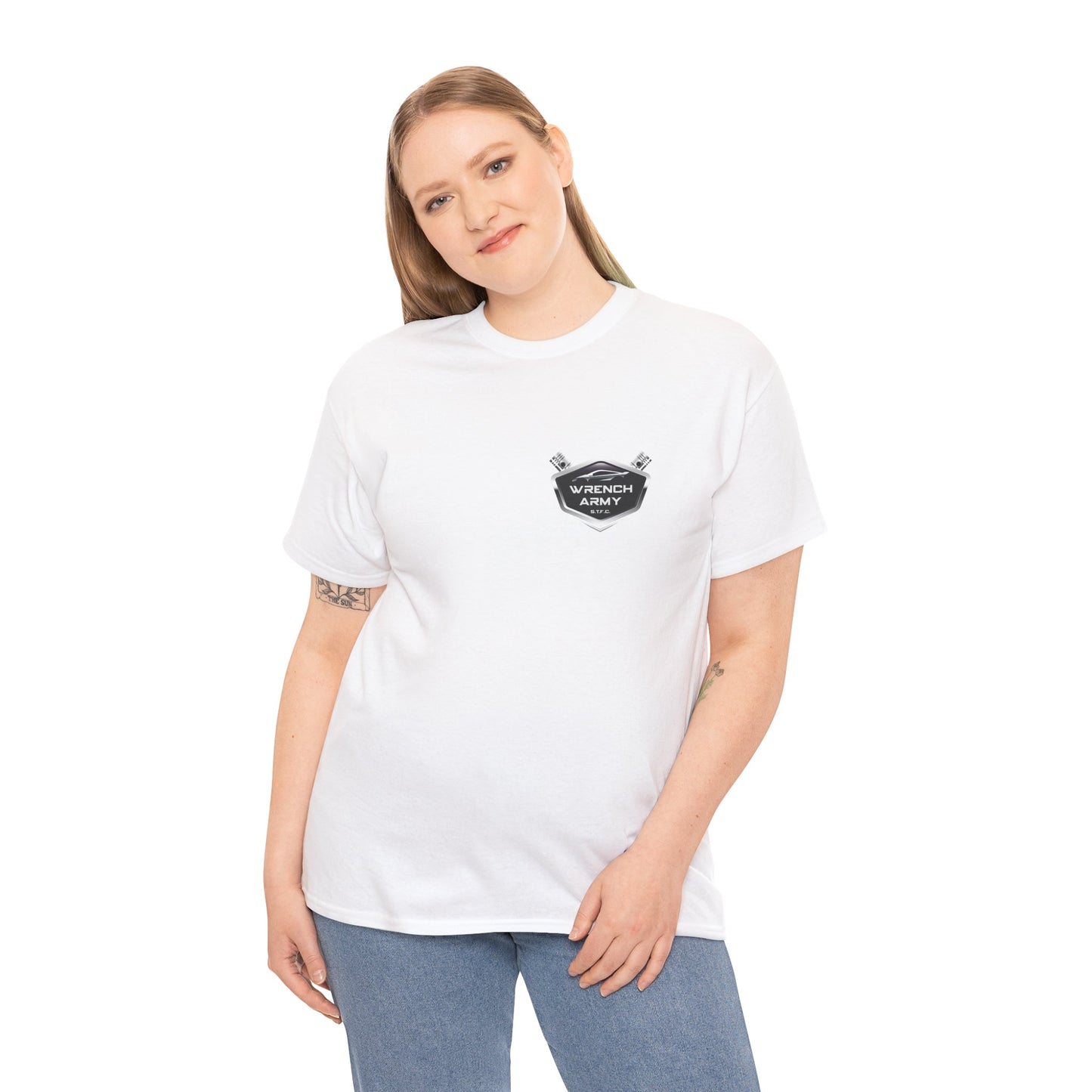 Wrench Army: The "Lead Tech" Skeleton Mechanic Tee