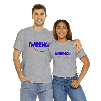 IWRENCH Tee | Classic Cotton Mechanic T-Shirt for DIY Auto Enthusiasts