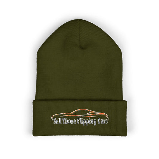 Sell Those Flipping Cars: The Rugged "Hustle" Beanie