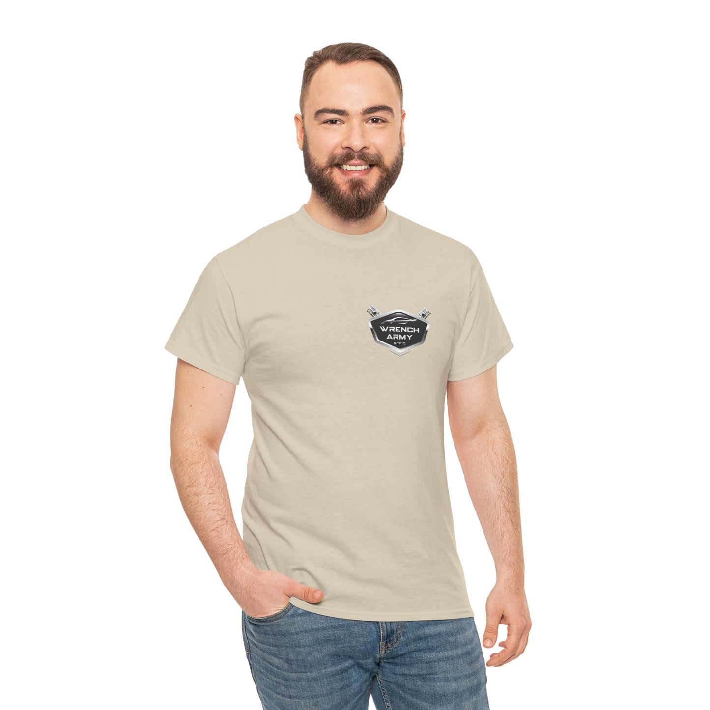Wrench Army: The "Lead Tech" Skeleton Mechanic Tee