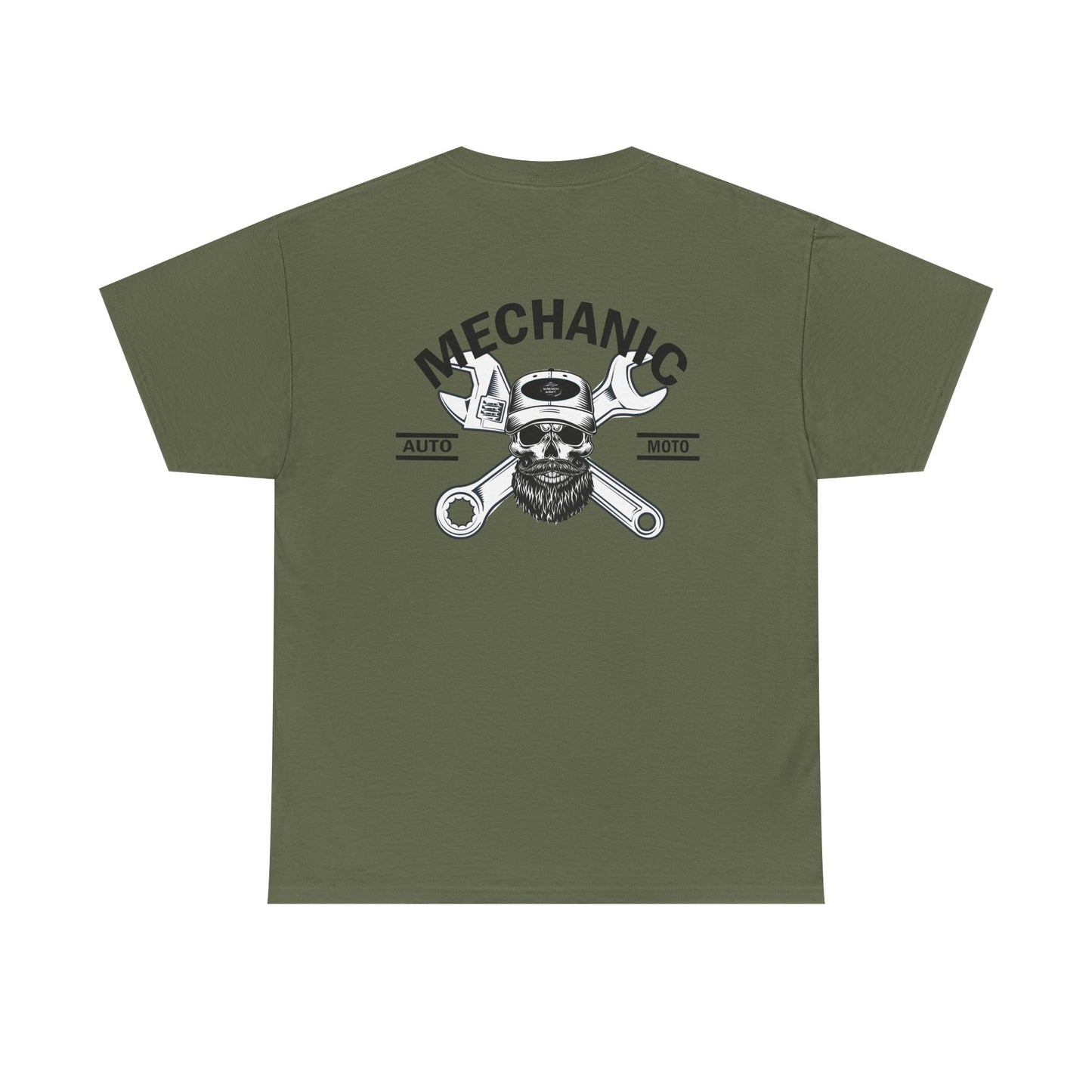 Wrench Army: The "Lead Tech" Skeleton Mechanic Tee