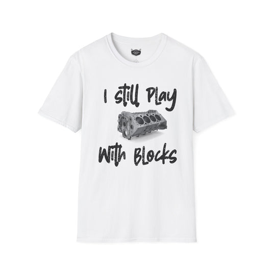 Wrench Army Play With Blocks: The Gearhead’s Childhood Tee 🧱🔧