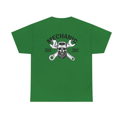 Wrench Army: The "Lead Tech" Skeleton Mechanic Tee