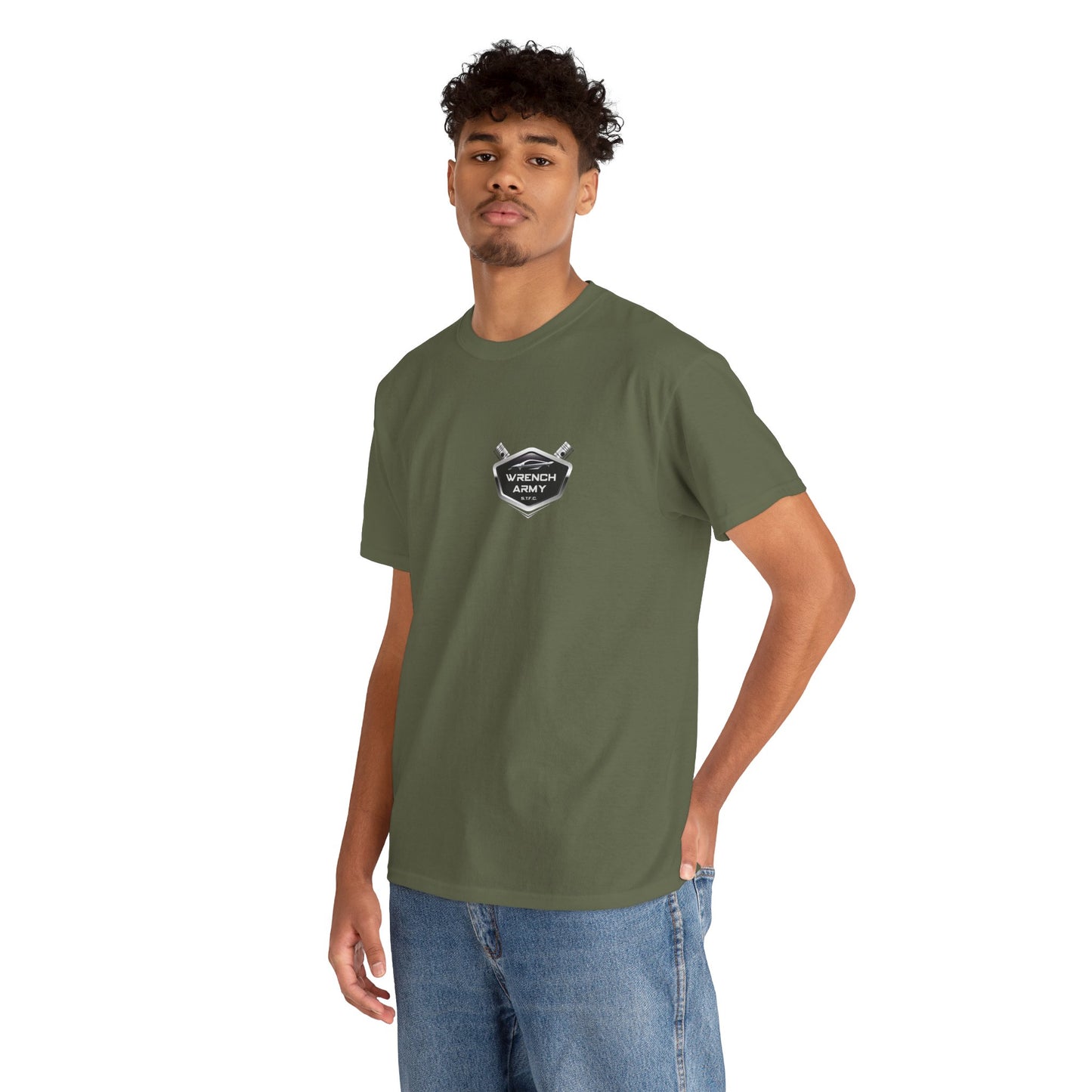 Wrench Army: The "Lead Tech" Skeleton Mechanic Tee