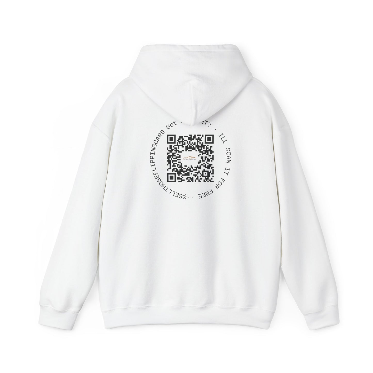 STFC "Scan the Tech" Hoodie | Embroidered Logo & Back QR Code