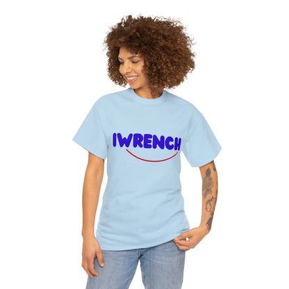 IWRENCH Tee | Classic Cotton Mechanic T-Shirt for DIY Auto Enthusiasts