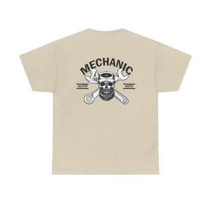 Wrench Army: The "Lead Tech" Skeleton Mechanic Tee