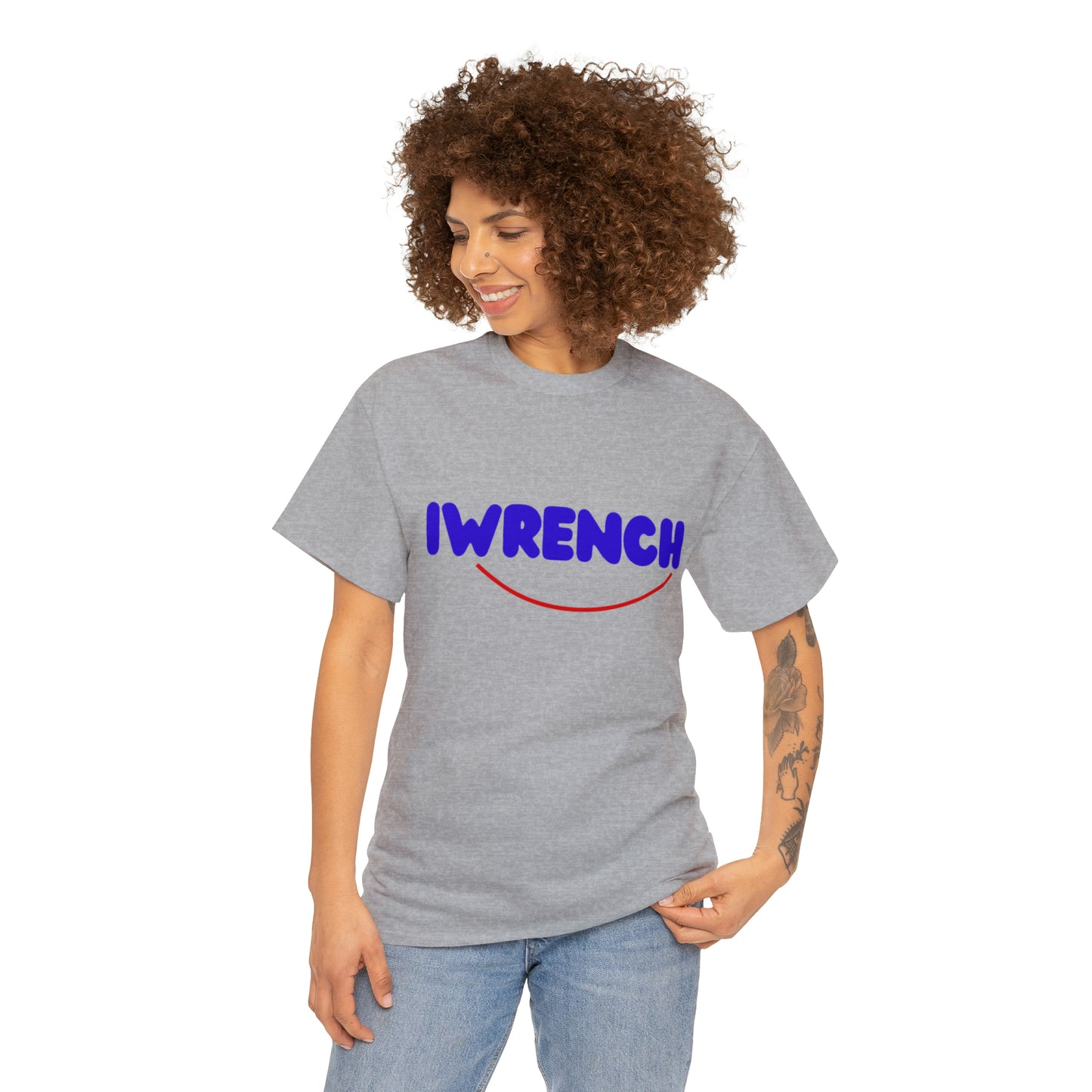 IWRENCH Tee | Classic Cotton Mechanic T-Shirt for DIY Auto Enthusiasts