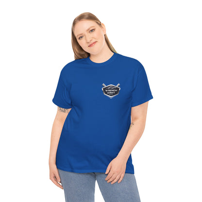 Wrench Army: The "Lead Tech" Skeleton Mechanic Tee