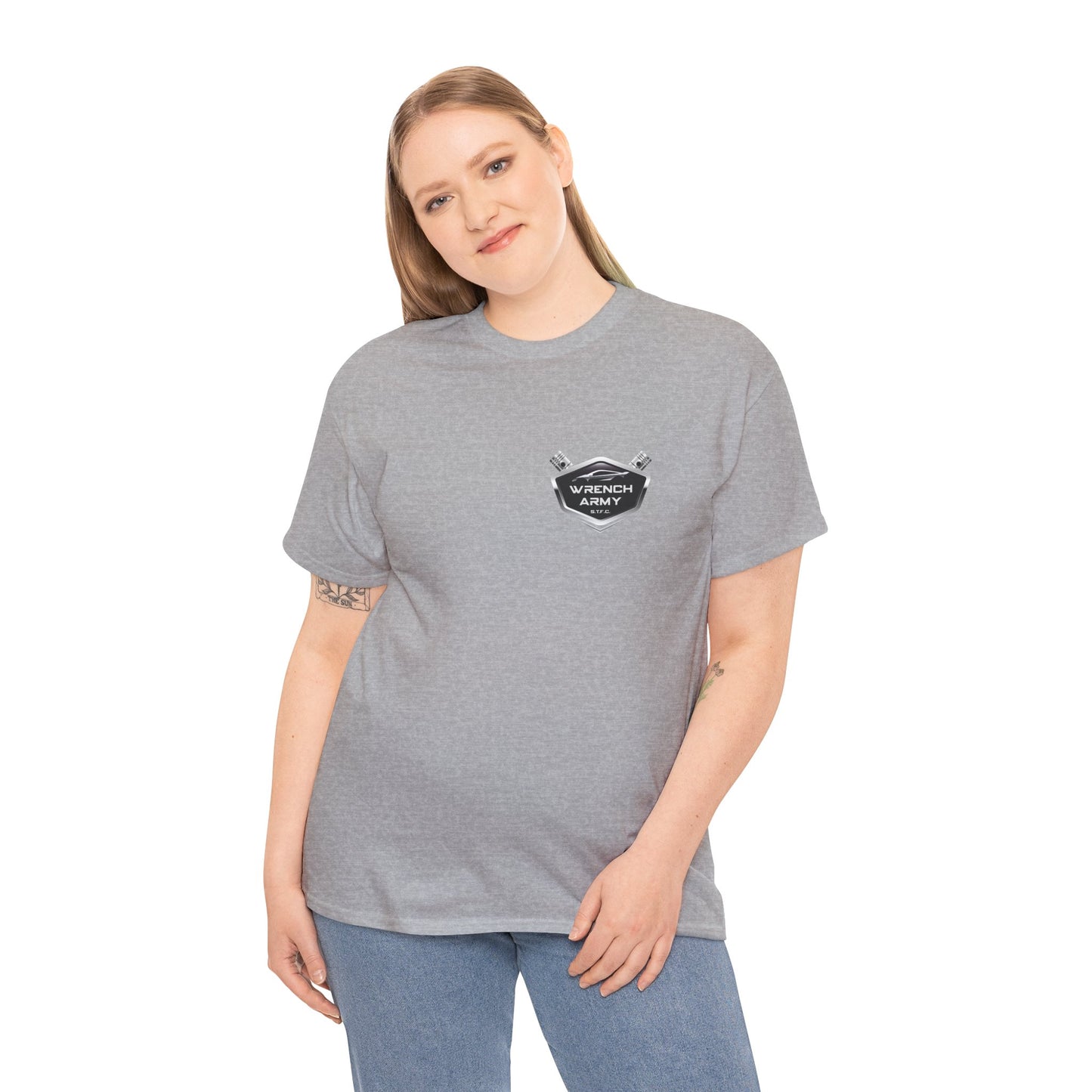 Wrench Army: The "Lead Tech" Skeleton Mechanic Tee