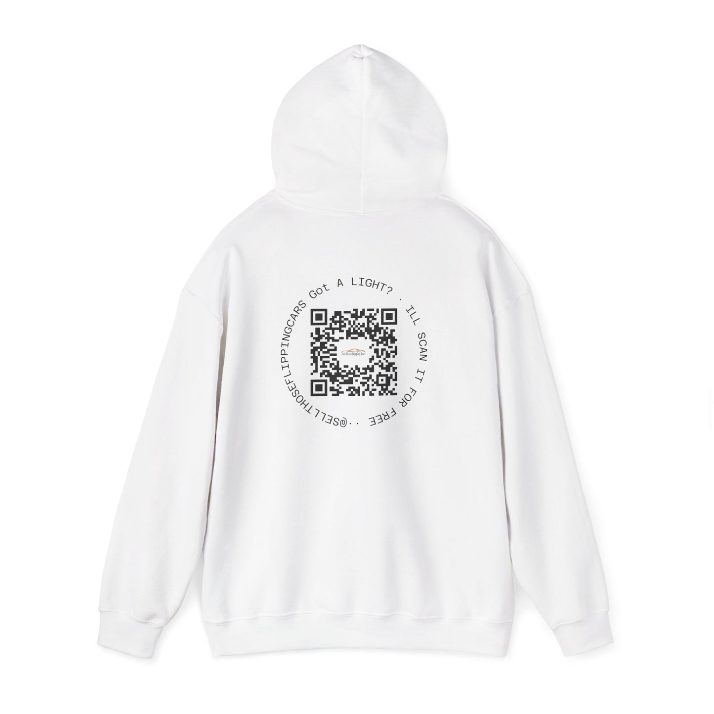 STFC "Scan the Tech" Hoodie | Embroidered Logo & Back QR Code