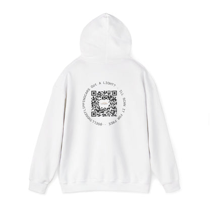 STFC "Scan the Tech" Hoodie | Embroidered Logo & Back QR Code