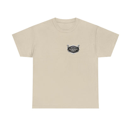 Wrench Army: The "Lead Tech" Skeleton Mechanic Tee