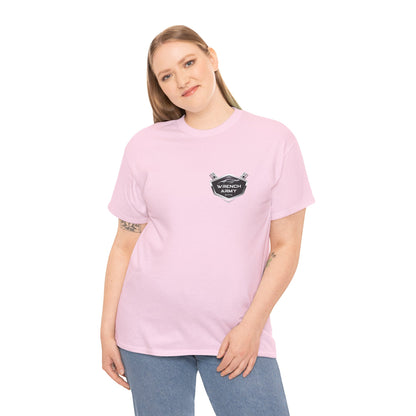 Wrench Army: The "Lead Tech" Skeleton Mechanic Tee