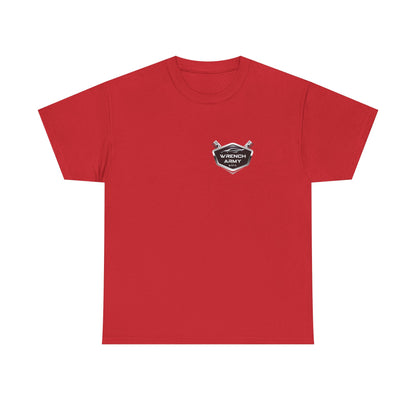 Wrench Army: The "Lead Tech" Skeleton Mechanic Tee