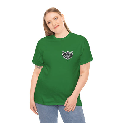 Wrench Army: The "Lead Tech" Skeleton Mechanic Tee
