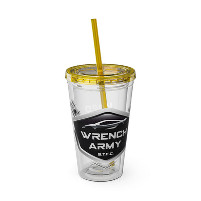 Wrench Army Sunsplash Tumbler with Straw