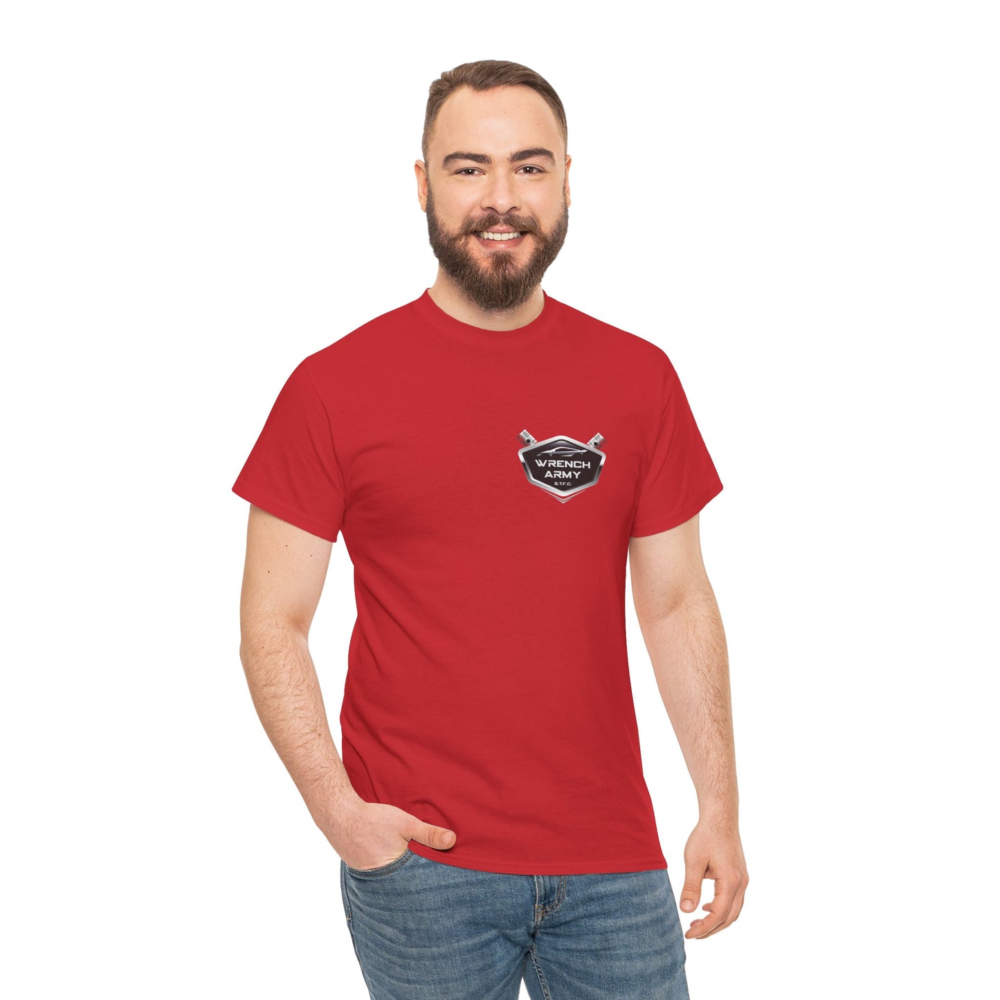 Wrench Army: The "Lead Tech" Skeleton Mechanic Tee